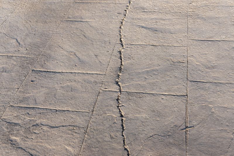 Fixing Uneven Or Sunken Stamped Concrete In Residential Areas